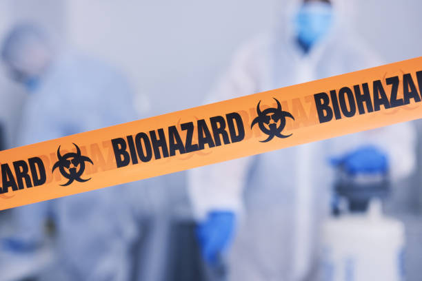 Professional Biohazard technician working in Wimberley, TX